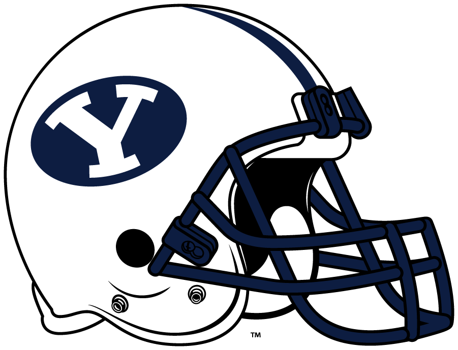 Brigham Young Cougars 2005-2009 Helmet Logo iron on transfers for T-shirts